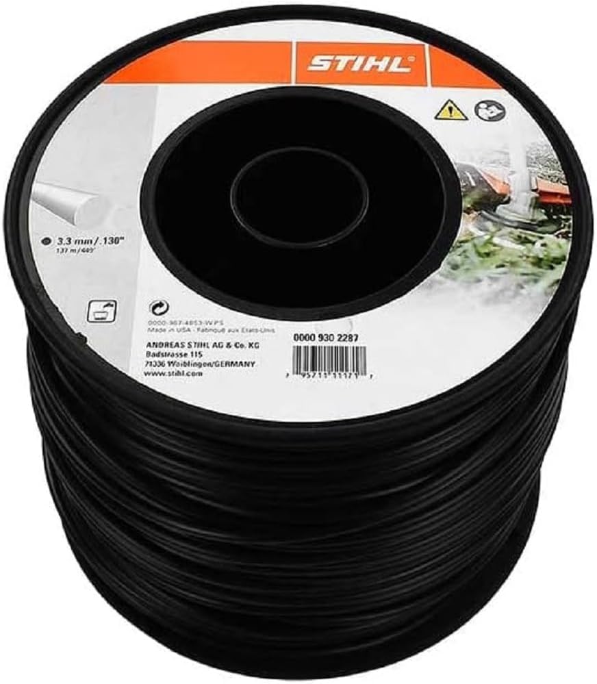 Hilo de Nylon para Desbrozadora Redondo Ø3.3mm × 137.0m | Tododesbrozadoras.es